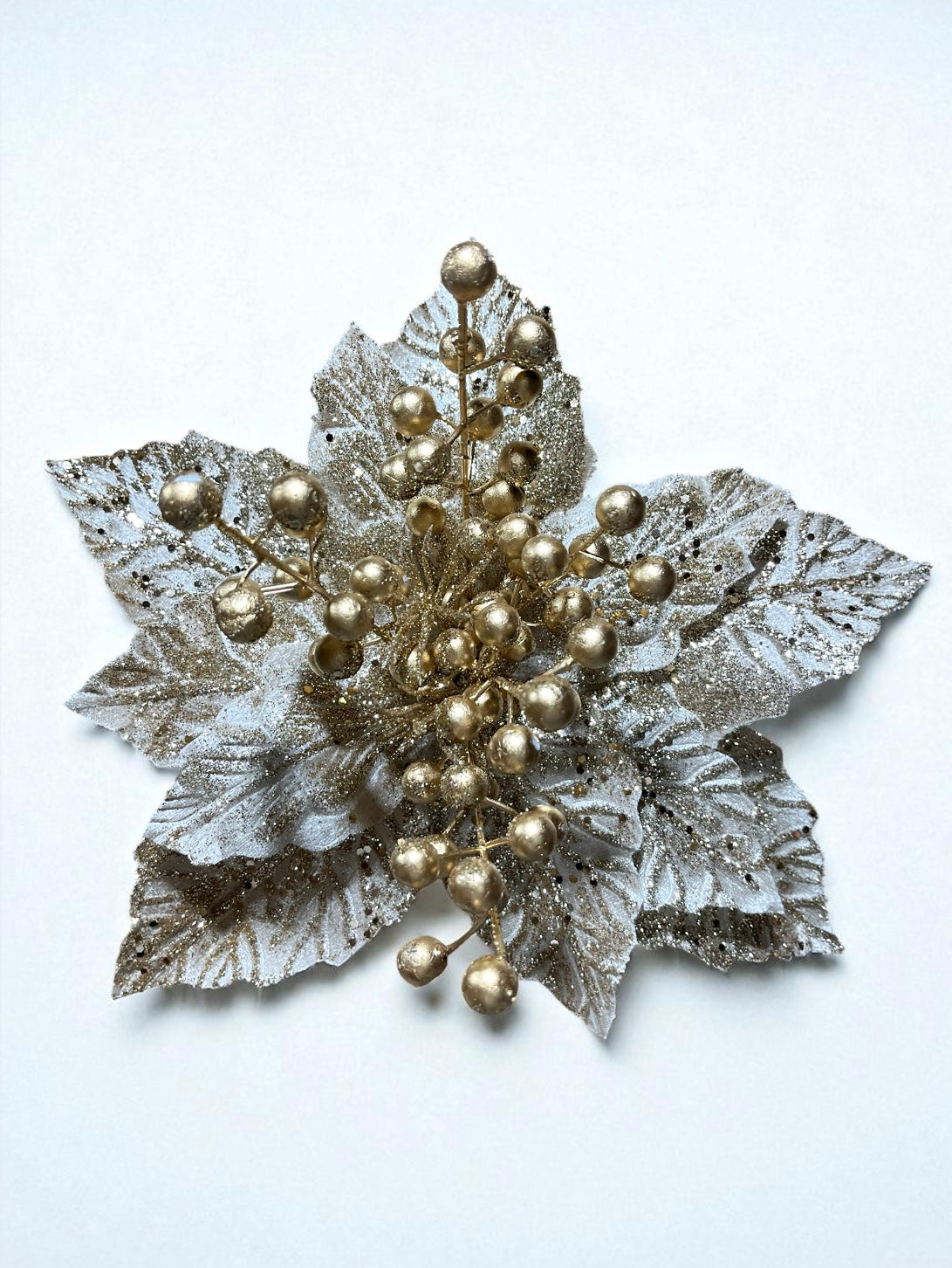 Flor artificial de 11 pétalos champaña 36cm (FLA02555CH) 497