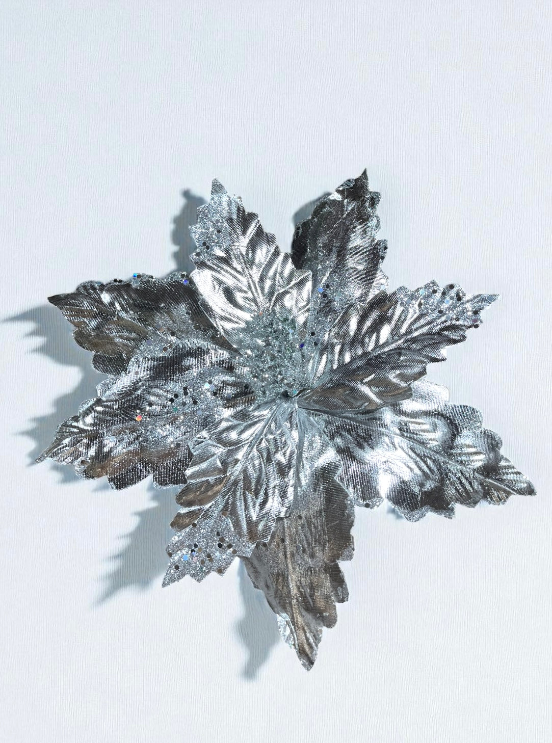 Flor artificial plateada 30cm (FLR01098SM) 402