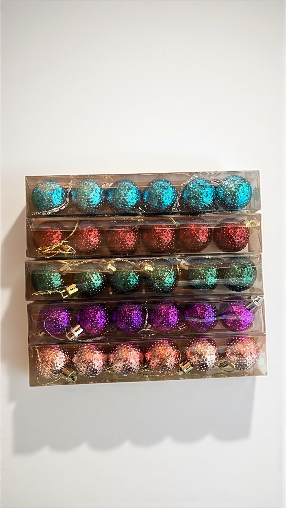 Mini bolas navideñas (HG2023-734)