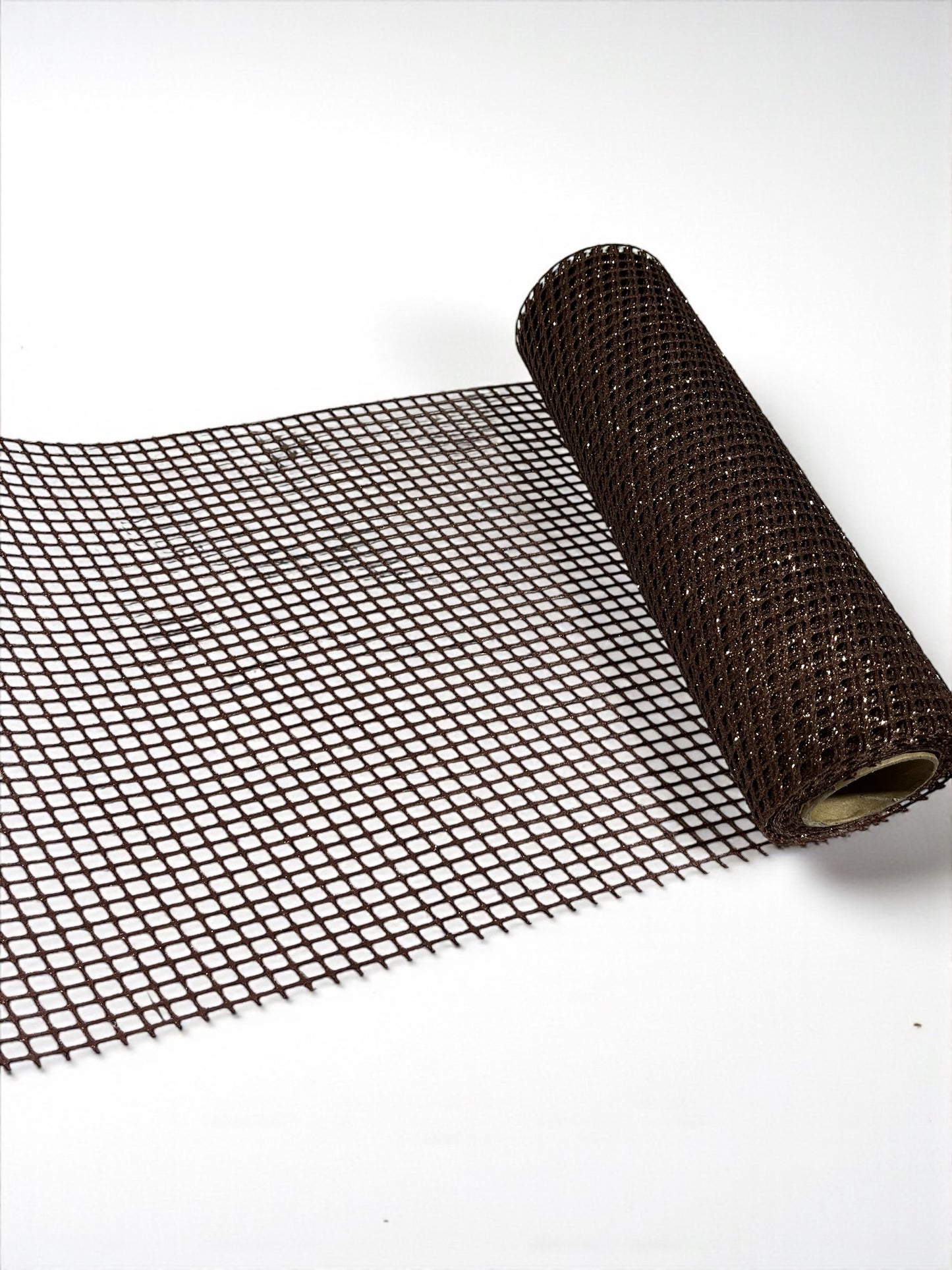 Malla café perforaciones cuadradas 25cm x 4.6m (YW0737-002CF)