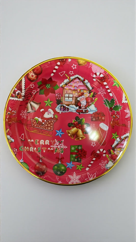 Plato navideño 32cm (S4344)