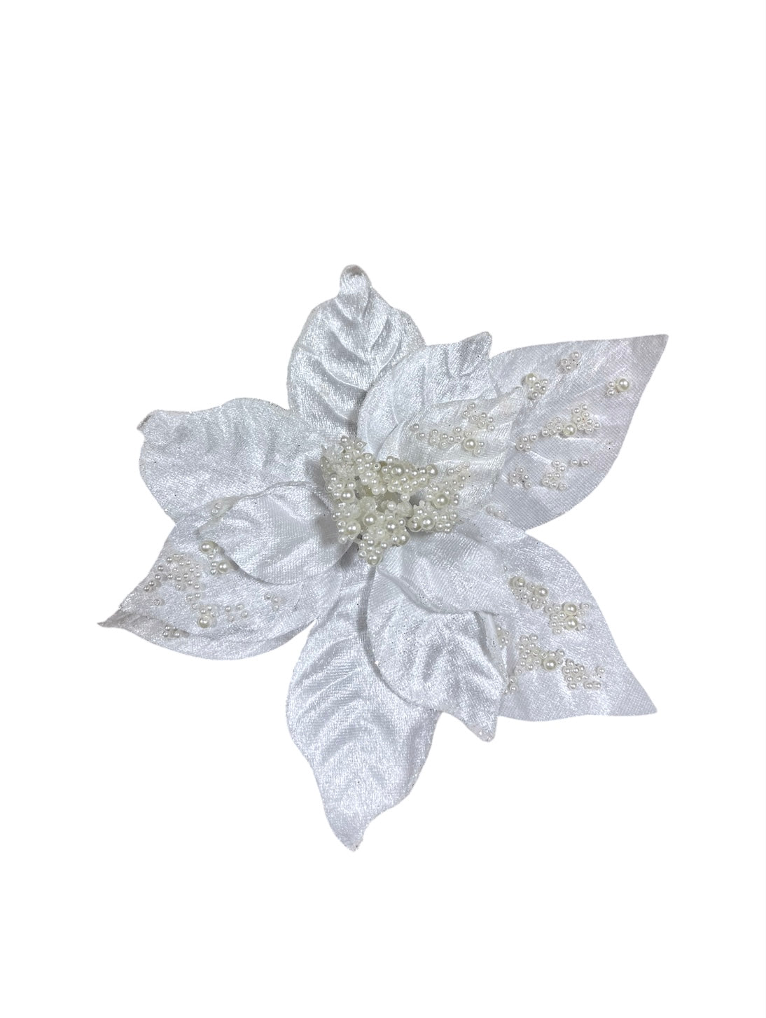 Flor artificial de 12 pétalos blanca 22cm (FLI0021W) 524