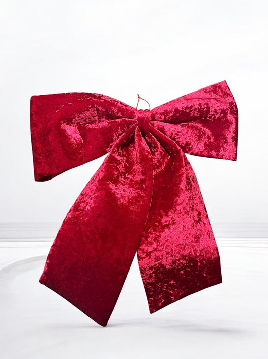 Moño rojo grande 77cm x 70cm (TCH01886R)
