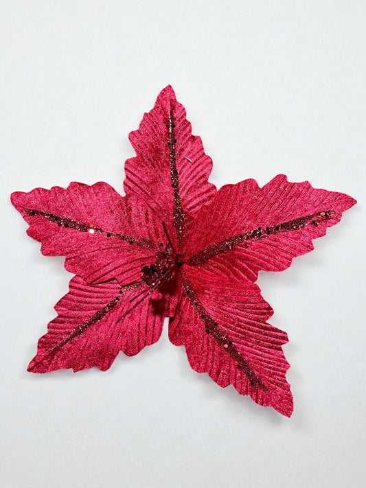 Flor artificial de 5 pétalos roja 32cm (FLA02048R) 445