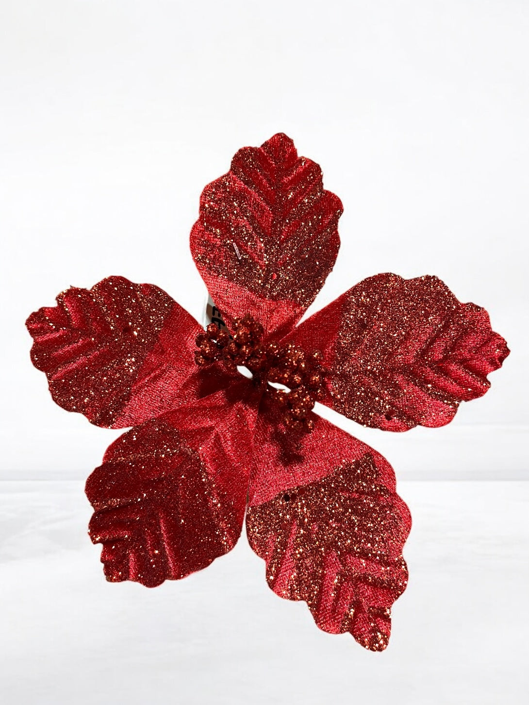 Flor artificial de 5 pétalos color rojo 20cm (FLX01040R) 479