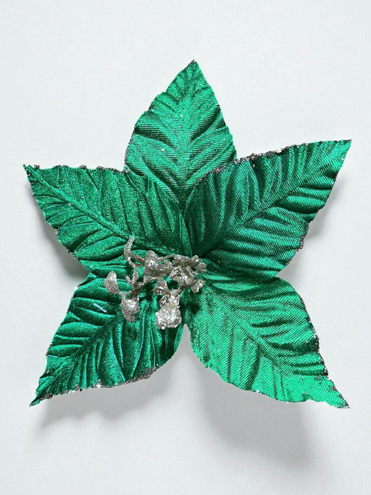 Flor artificial de 5 pétalos verde 20cm (FLA03062E) 461