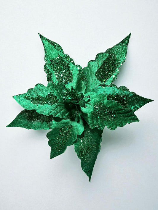 Flor artificial con 8 pétalos verde 35cm (FLM00096EDK) 518