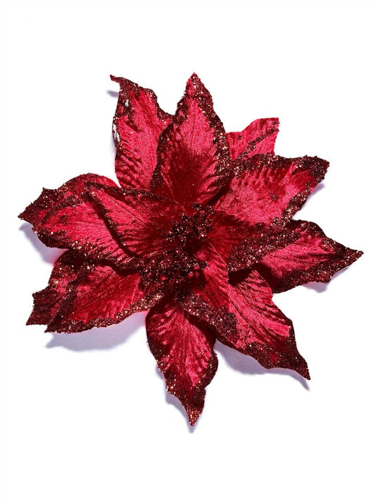 Flor artificial de 14 pétalos roja 34cm (FLA02850R) 453
