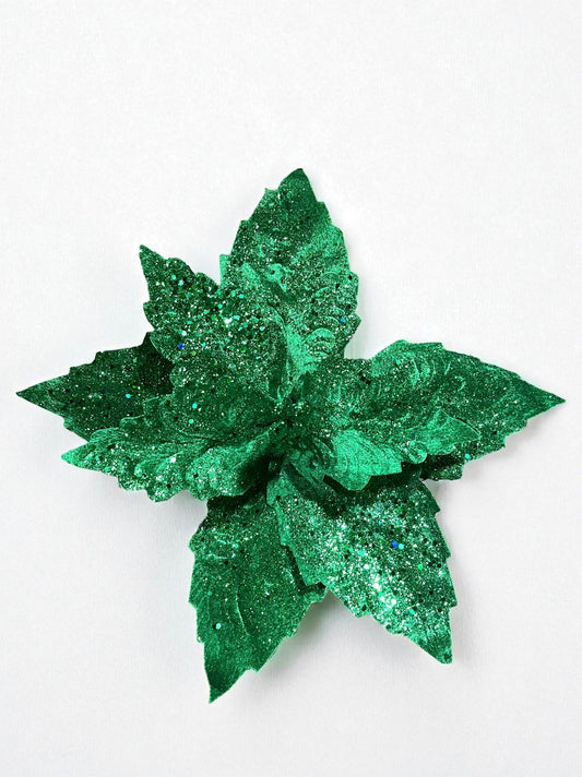 Flor artificial de 8 pétalos verde 35cm (FLM00297E) 528