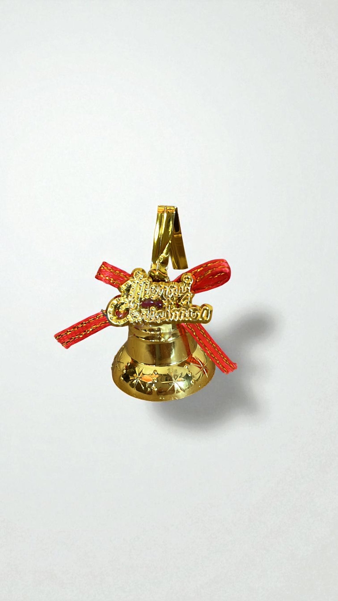 Mini campanas navideñas Merry Christmas 3cm (CH2526)