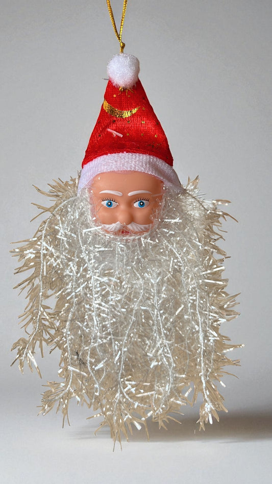 Cara papá Noel con gorro 15cm (HG25-482)
