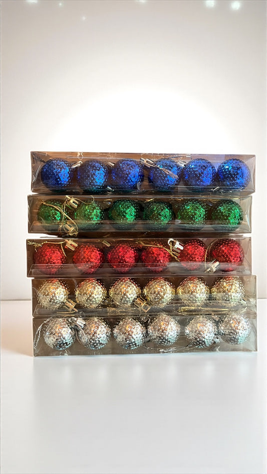 Mini bolas navideñas (HG2023-734)