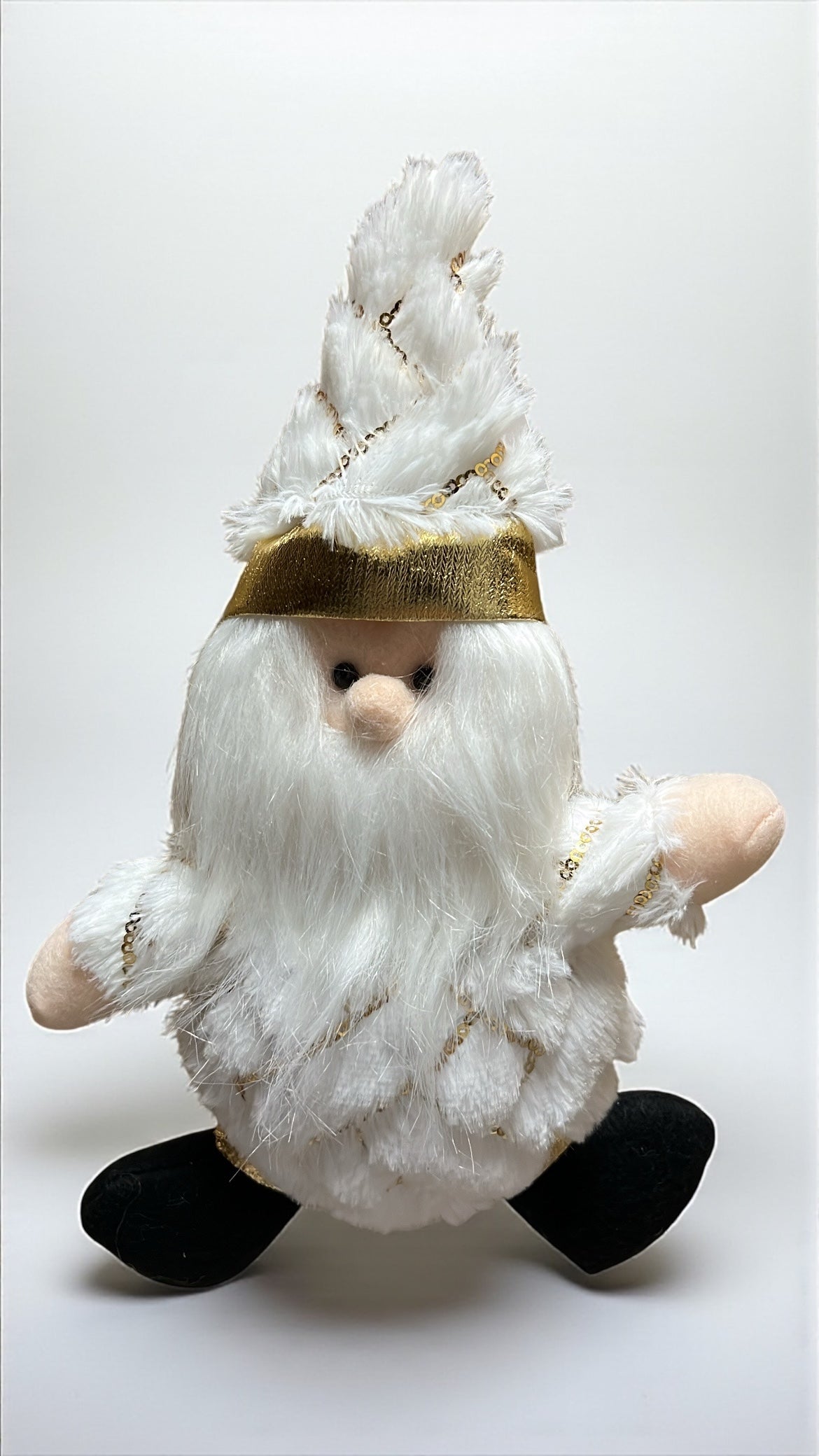 Santa blanco x dorado 30cm (FLA02853AG)