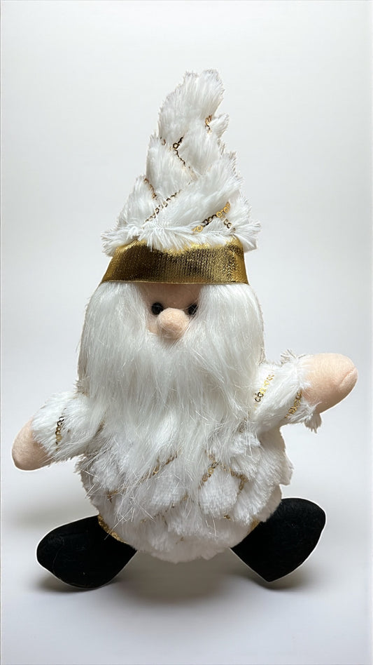 Santa blanco x dorado 30cm (FLA02853AG)