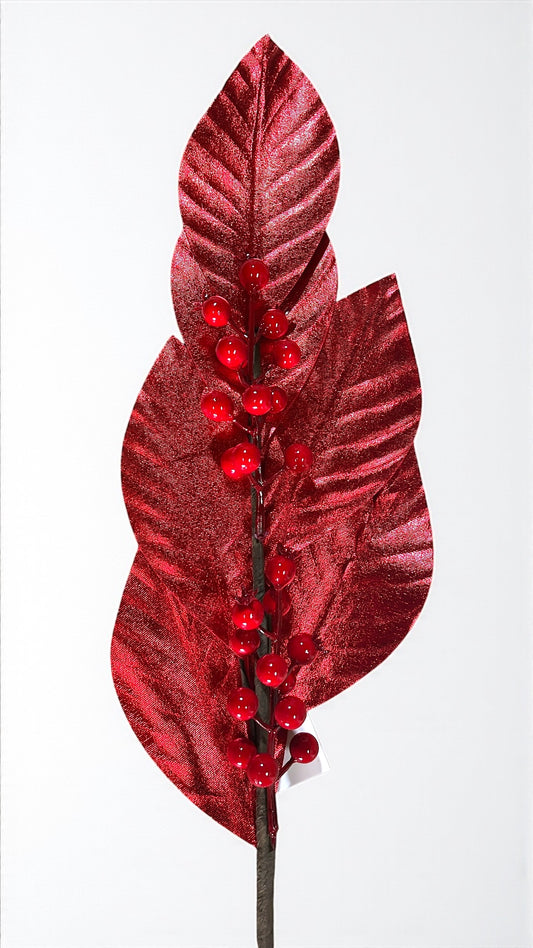 Follaje artificial rojo 40cm (FLA01908R) 504