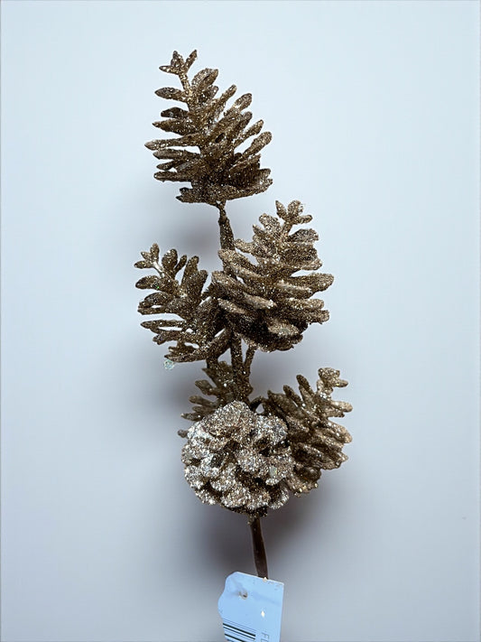 Pin navideño champaña 16cm (FLA02983CH) 505
