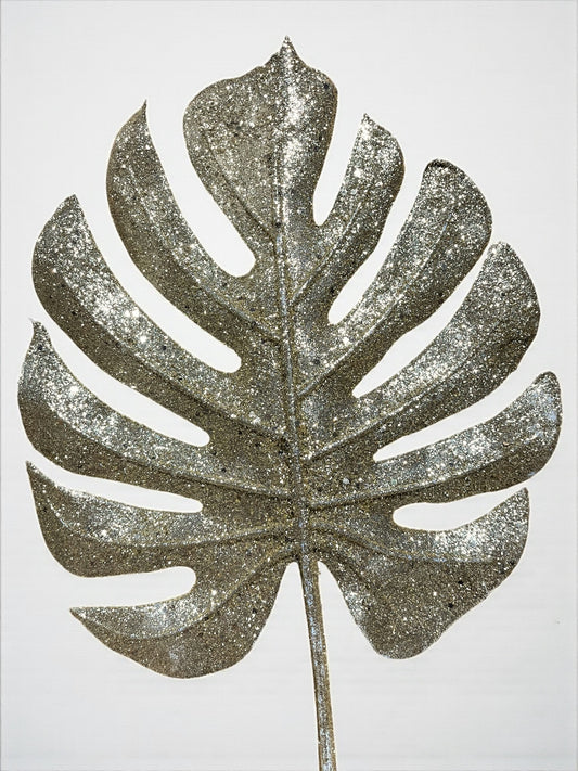 Hoja artificial champaña 32cm (FLM00137CH) 519