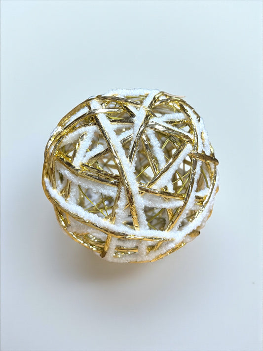 Bola dorada 12cm (MZY0031G)