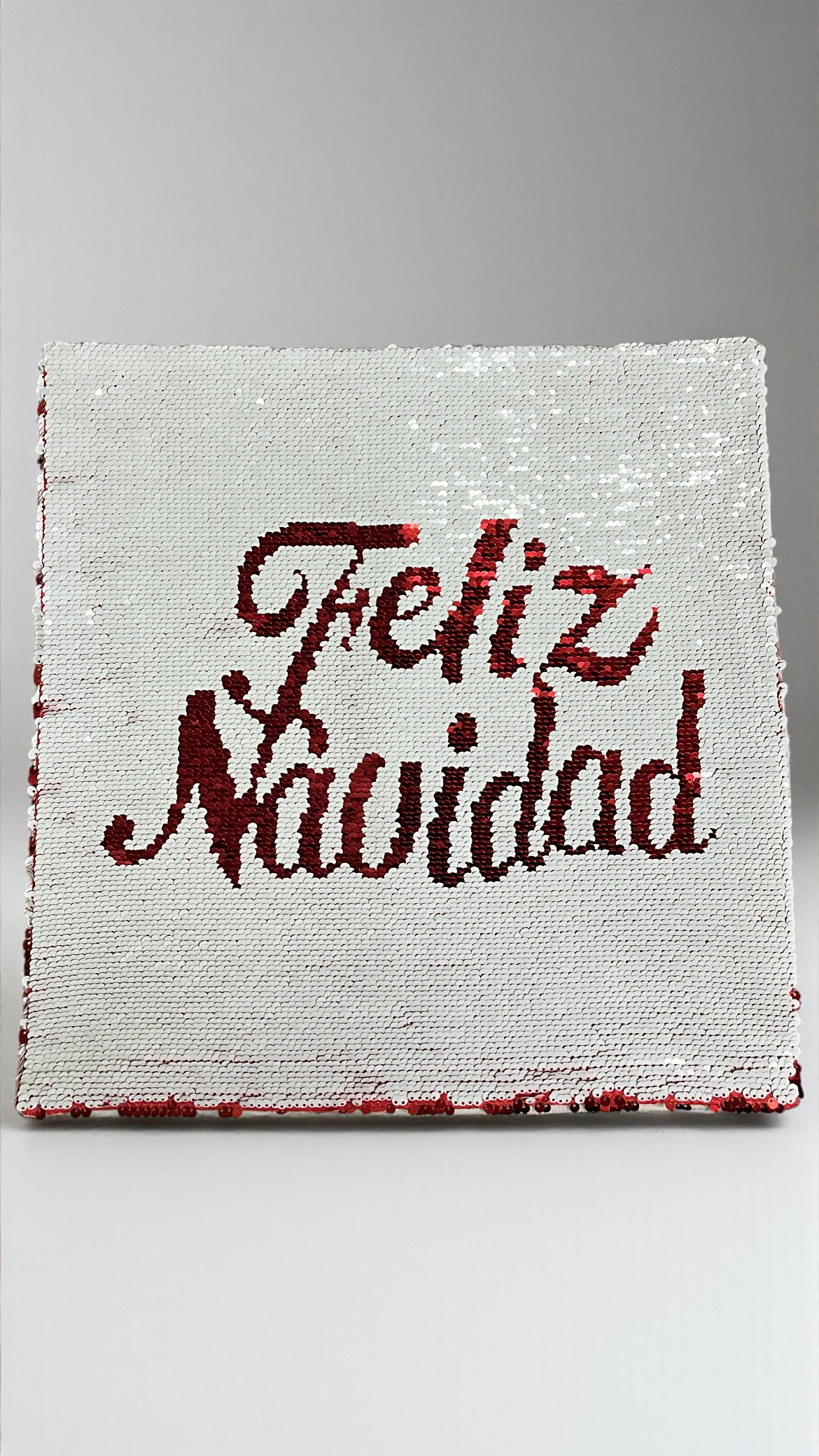 Forro de cojín lentejuelas 40cm (T152)