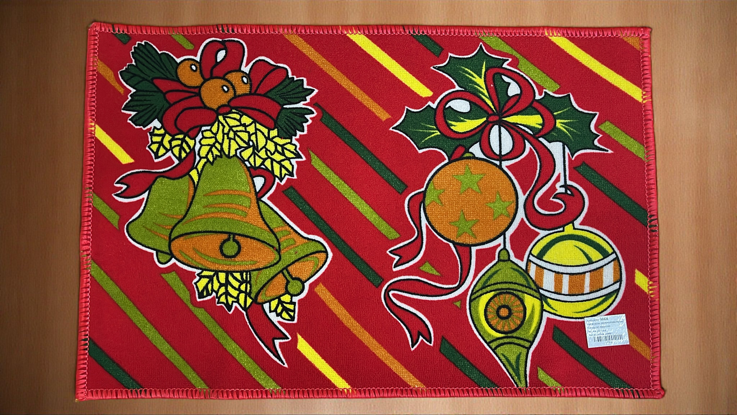Tapete navideño 58cm x 37cm (I068)